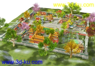 3D打印模型京城的图片
