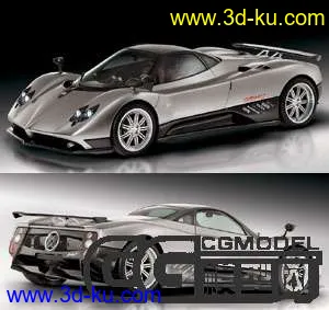 3D打印模型Pagani Zonda的图片
