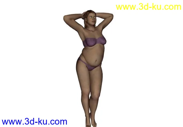胖女人模型的图片1