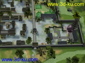 3D打印模型河阳城的图片