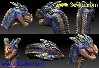 3D打印模型龙头的图片