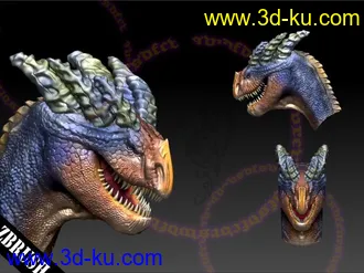 3D打印模型龙头的图片