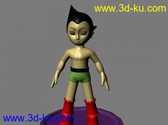 3D打印模型阿童木的图片