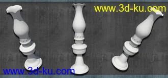 3D打印模型建模练习2——灯，白模的图片