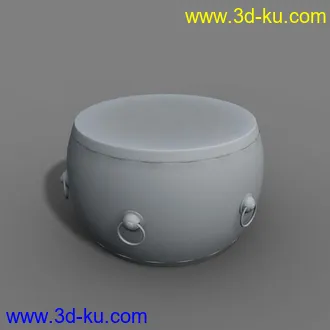3D打印模型战鼓的图片
