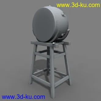 3D打印模型战鼓的图片