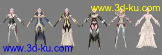 3D打印模型F Kamael的图片
