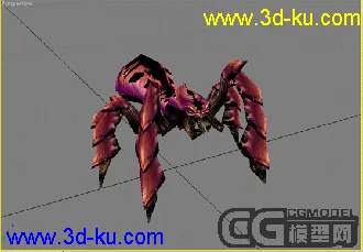 3D打印模型一只蜘蛛（：的图片