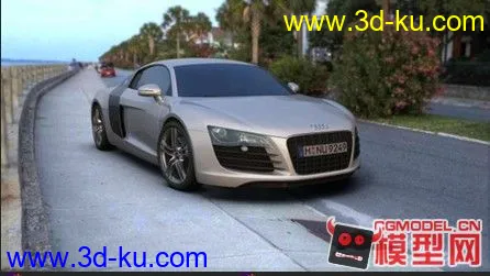Audi R8 原文件模型的图片1