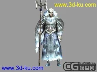 3D打印模型精英首领骷髅王的图片