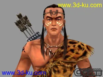 3D打印模型分享一个精美的游戏人物————猎人的图片