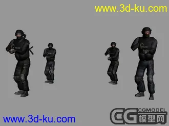 3D打印模型SWAT 4 四人小队的图片
