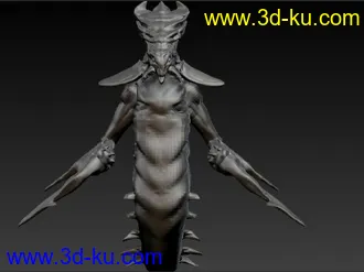 3D打印模型刺蛇的图片