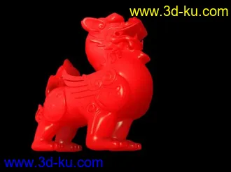 3D打印模型麒麟玉的图片