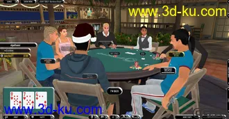 3D打印模型国外赌博游戏场景的图片