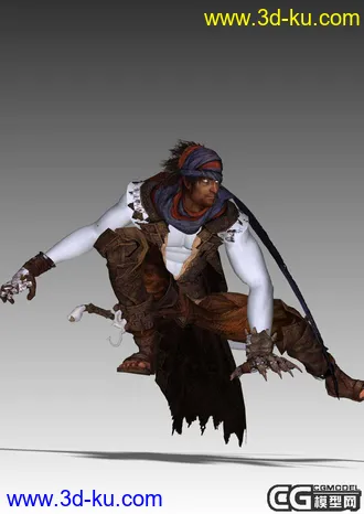 3D打印模型送给大家的元旦礼物 波斯王子4 主角的图片