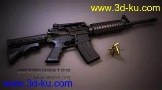 3D打印模型M4A1的图片