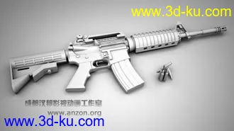3D打印模型M4A1的图片