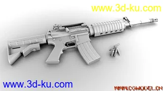 3D打印模型M4A1的图片