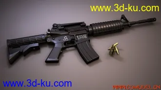 3D打印模型M4A1的图片