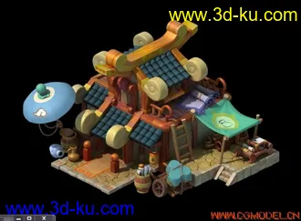 3D打印模型杂货店的图片