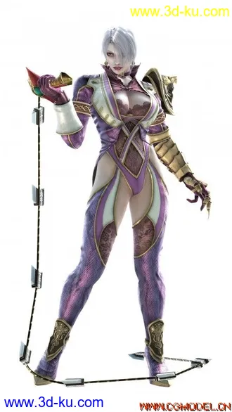 3D打印模型soul calibur 5 Ivy的图片
