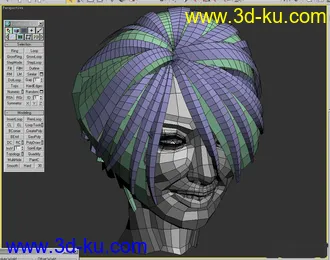 3D打印模型人物头像一个,喜欢的就收藏的图片