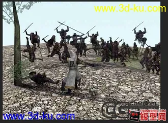 3D打印模型战国2——吹飞瞬间的图片