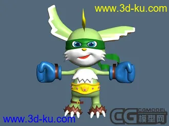 3D打印模型闪电兽的图片