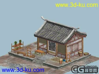 3D打印模型（习作）临摹大话西游某场景，请大家点评的图片