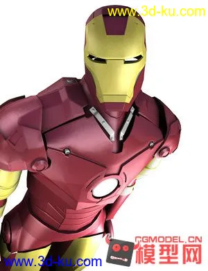 3D打印模型精品钢铁侠[2.96mb/mb格式/4压缩包]的图片