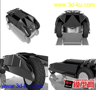 3D打印模型蝙蝠战车[135kb/MAX格式]的图片