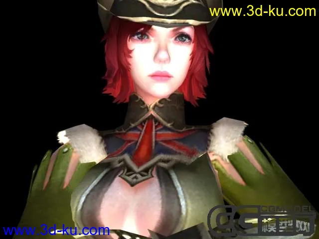 Atlantica Online Archer2 Animated 3dsMax模型的图片1