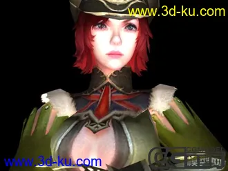 3D打印模型Atlantica Online Archer2 Animated 3dsMax的图片