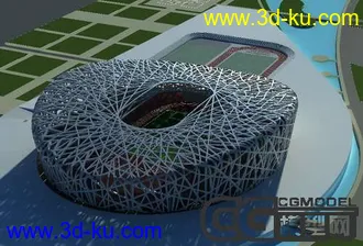 鸟巢模型的图片