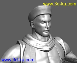 3D打印模型郭靖郭大侠(新年第一个礼物,带Bip绑定和标准姿势)的图片