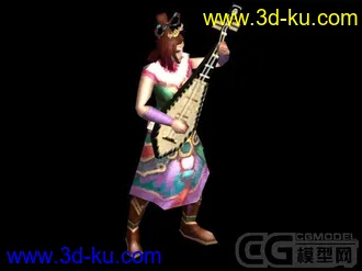 3D打印模型三国争霸的人物继续发哈的图片