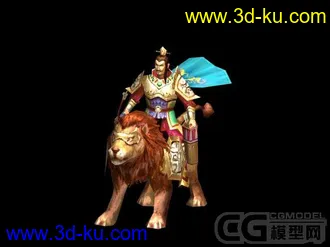 3D打印模型三国争霸的人物继续发哈的图片