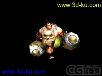 3D打印模型三国争霸的人物继续发哈的图片