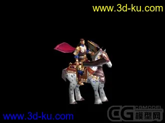 3D打印模型三国争霸的人物继续发哈的图片