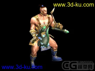 3D打印模型三国争霸的人物继续发哈的图片