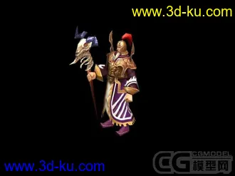 3D打印模型三国争霸的人物继续发哈的图片