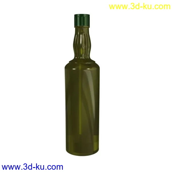 橄榄油瓶子效果模型的图片1