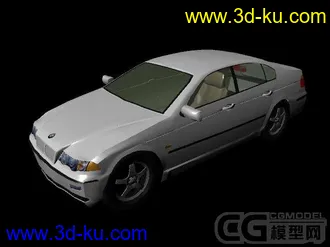 3D打印模型maya 宝马车一个！！！的图片