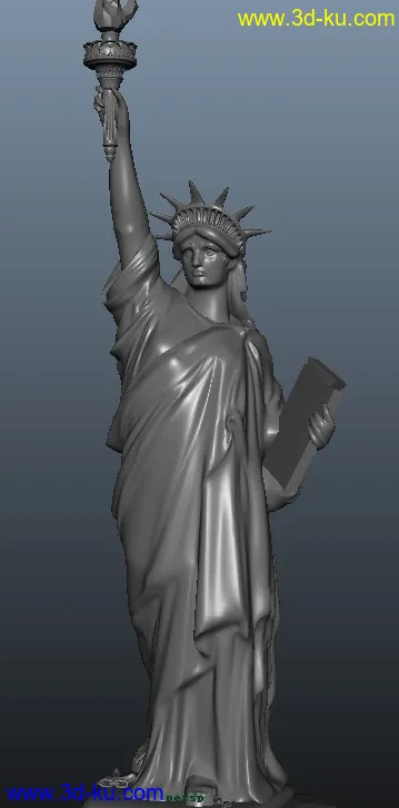自由女神像-静帧用模型的图片1