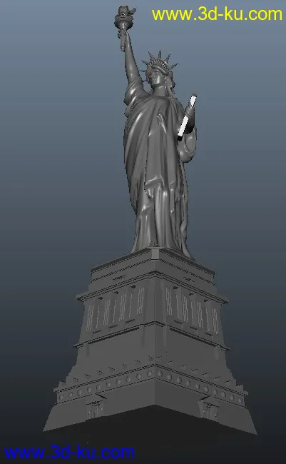 自由女神像-静帧用模型的图片2