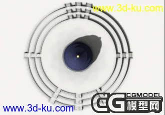 3D打印模型重发Maya版天坛，护栏及部分细节有改动的图片