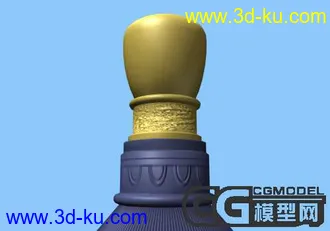 3D打印模型重发Maya版天坛，护栏及部分细节有改动的图片