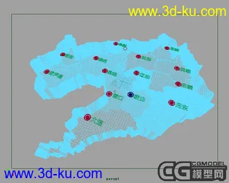 3D打印模型辽宁地图的图片