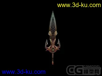 3D打印模型[起步]一个武器,多批~的图片